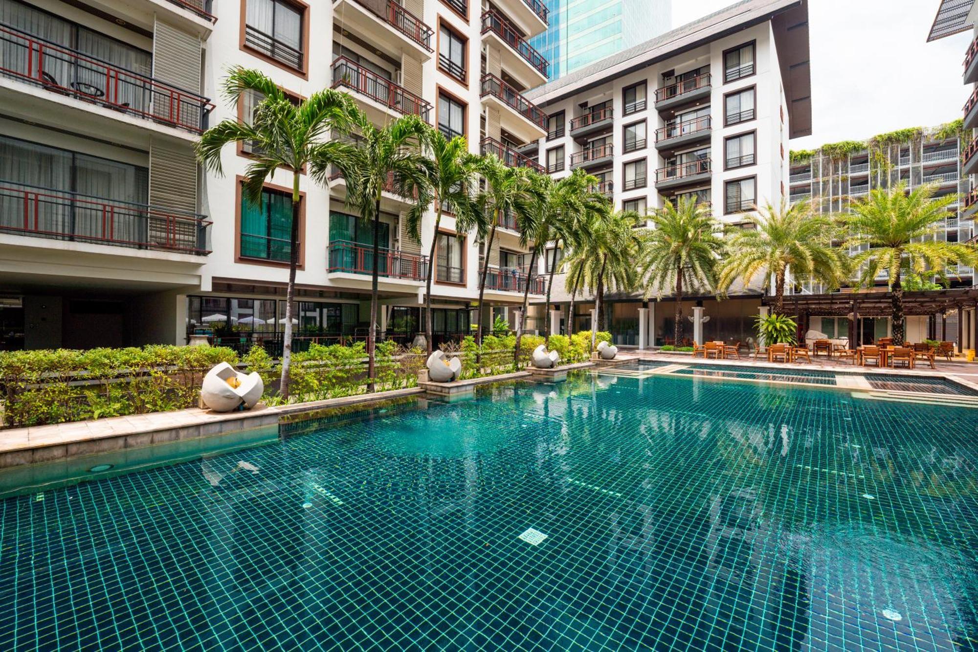 Amanta Hotel & Residence Ratchada Бангкок Экстерьер фото